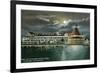 Hotel del Coronado by Moonlight, San Diego, California-null-Framed Premium Giclee Print