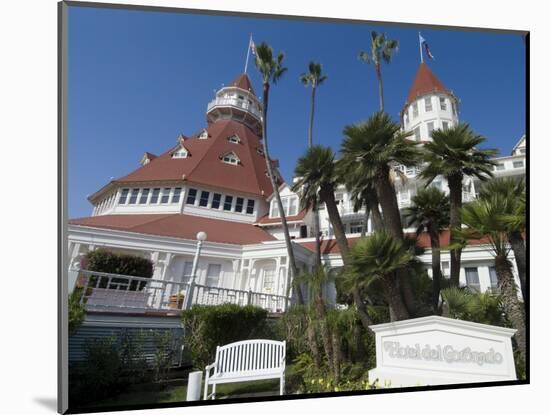 Hotel Del Coronado, National Historic Monument Dating from 1891, Coronado, United States of America-Ethel Davies-Mounted Photographic Print