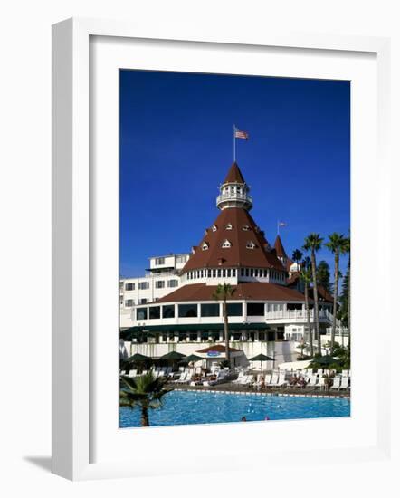 Hotel Del Coronado, San Diego, California, USA-null-Framed Photographic Print