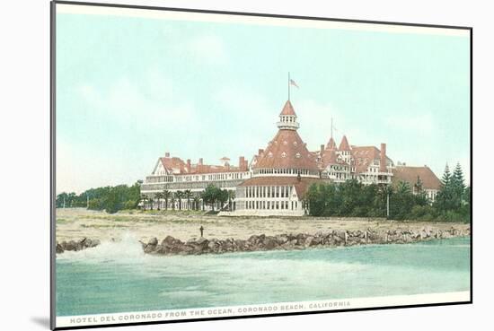 Hotel del Coronado, San Diego, California-null-Mounted Art Print