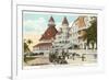 Hotel del Coronado, San Diego, California-null-Framed Art Print