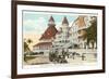 Hotel del Coronado, San Diego, California-null-Framed Art Print