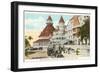 Hotel del Coronado, San Diego, California-null-Framed Art Print