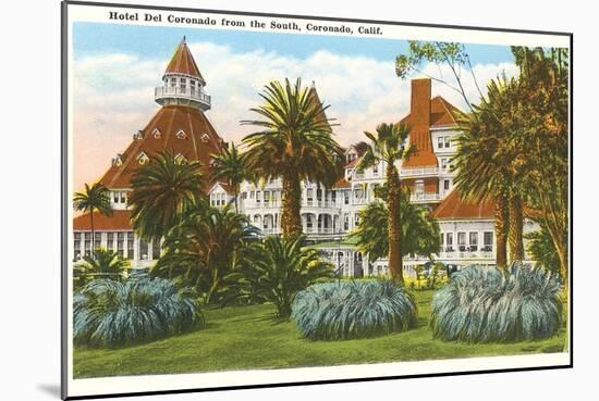 Hotel del Coronado, San Diego, California-null-Mounted Art Print