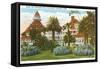 Hotel del Coronado, San Diego, California-null-Framed Stretched Canvas