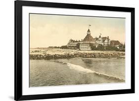 Hotel del Coronado, San Diego, California-null-Framed Art Print