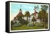 Hotel del Coronado, San Diego, California-null-Framed Stretched Canvas