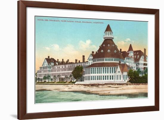 Hotel del Coronado, San Diego, California-null-Framed Art Print