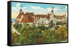 Hotel del Coronado, San Diego, California-null-Framed Stretched Canvas