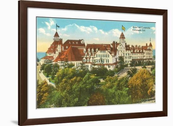 Hotel del Coronado, San Diego, California-null-Framed Art Print