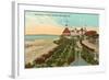 Hotel del Coronado, San Diego, California-null-Framed Art Print