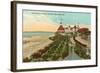 Hotel del Coronado, San Diego, California-null-Framed Art Print