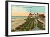 Hotel del Coronado, San Diego, California-null-Framed Art Print