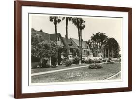 Hotel Del Mar, Del Mar, California-null-Framed Art Print