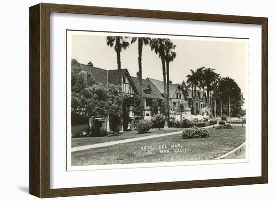 Hotel Del Mar, Del Mar, California-null-Framed Art Print