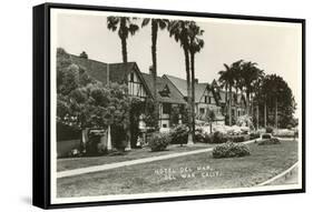 Hotel Del Mar, Del Mar, California-null-Framed Stretched Canvas