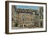 Hotel Des Balances, Lucerne, Switzerland-null-Framed Art Print