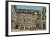 Hotel Des Balances, Lucerne, Switzerland-null-Framed Art Print