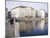 Hotel Des Bergues Beside Lake, Geneva, Switzerland-Richard Ashworth-Mounted Photographic Print