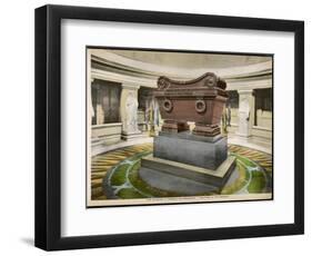 Hotel Des Invalides: Interior View with Napoleon's Tomb-null-Framed Photographic Print