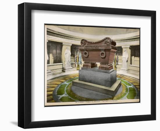 Hotel Des Invalides: Interior View with Napoleon's Tomb-null-Framed Photographic Print