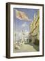 Hotel Des Roches Noires in Trouville, 1870-Claude Monet-Framed Giclee Print