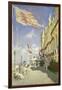 Hotel Des Roches Noires in Trouville, 1870-Claude Monet-Framed Giclee Print