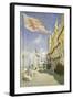 Hotel Des Roches Noires in Trouville, 1870-Claude Monet-Framed Giclee Print