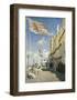 Hotel des Roches Noires, Trouville.  1870-Claude Monet-Framed Art Print