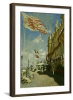 Hotel Des Roches Noires, Trouville, 1870-Claude Monet-Framed Giclee Print