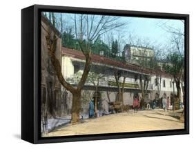 Hotel Des Touristes, Fort National, Algeria-null-Framed Stretched Canvas