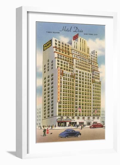 Hotel Dixie, New York City-null-Framed Art Print