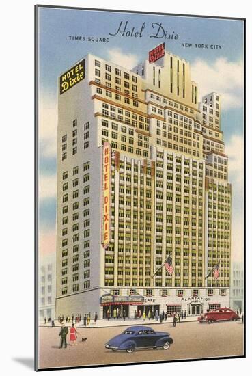 Hotel Dixie, New York City-null-Mounted Art Print