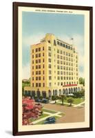 Hotel Dixie Sherman, Panama City, Florida-null-Framed Art Print