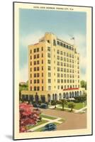 Hotel Dixie Sherman, Panama City, Florida-null-Mounted Art Print