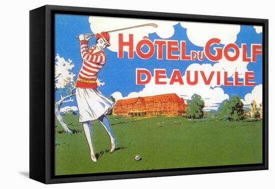 Hotel Du Golf, Deauville-null-Framed Stretched Canvas