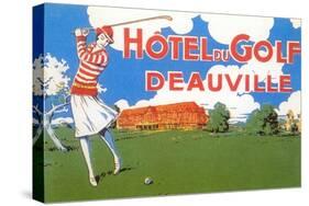 Hotel Du Golf, Deauville-null-Stretched Canvas