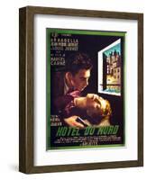 HOTEL DU NORD, French poster art, from top: Jean-Pierre Aumont, Annabella, 1938-null-Framed Art Print