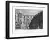 Hotel Du Preux, Paris, C1830-Roberts-Framed Giclee Print