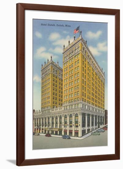 Hotel Duluth-null-Framed Art Print