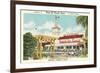 Hotel El Rancho Vegas-null-Framed Art Print