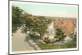 Hotel El Tovar, Grand Canyon-null-Mounted Art Print