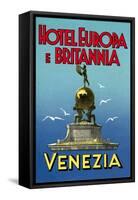 Hotel Europa E Britannia, Venice-null-Framed Stretched Canvas