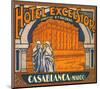 Hotel Excelsior, Casablanca, Maroc-null-Mounted Premium Giclee Print