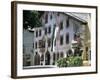 Hotel Exterior, Kitzbuhel, Tirol (Tyrol), Austria-G Richardson-Framed Photographic Print