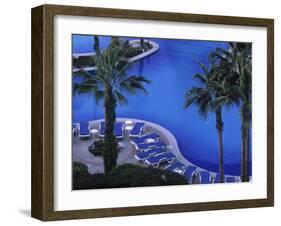 Hotel Finisterra, Cabo San Lucas, Baja California Sur, Mexico-Walter Bibikow-Framed Photographic Print