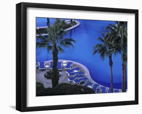 Hotel Finisterra, Cabo San Lucas, Baja California Sur, Mexico-Walter Bibikow-Framed Photographic Print