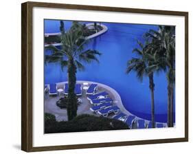 Hotel Finisterra, Cabo San Lucas, Baja California Sur, Mexico-Walter Bibikow-Framed Photographic Print