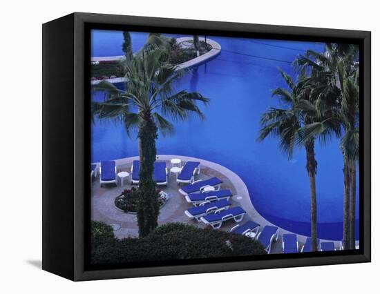 Hotel Finisterra, Cabo San Lucas, Baja California Sur, Mexico-Walter Bibikow-Framed Stretched Canvas