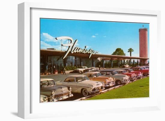 Hotel Flamingo, Las Vegas, Nevada-null-Framed Art Print